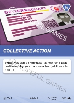 Collective Action — printed card scan