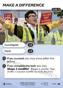 Make A Difference — printed card scan (Level 1)