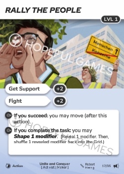 Rally The People — printed card scan (Level 1)