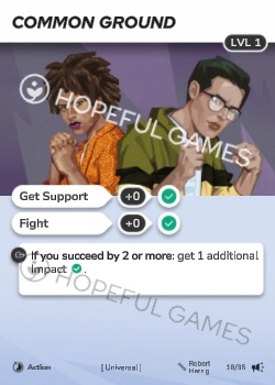 Common Ground — printed card scan (Level 1)
