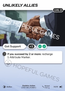 Unlikely Allies — printed card scan (Level 2)