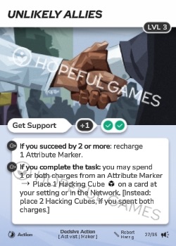Unlikely Allies — printed card scan (Level 3)