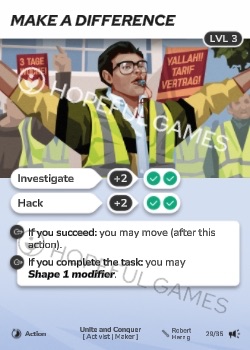 Make A Difference — printed card scan (Level 3)