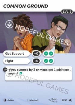 Common Ground — printed card scan (Level 2)