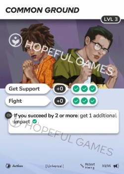 Common Ground — printed card scan (Level 3)