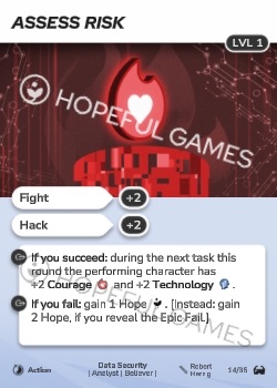 Assess Risk — printed card scan (Level 1)