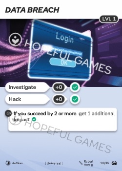 Data Breach — printed card scan (Level 1)