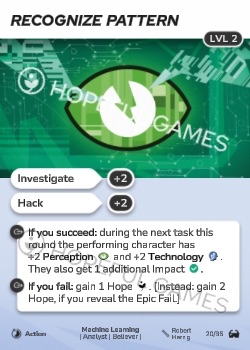 Recognize Pattern — printed card scan (Level 2)