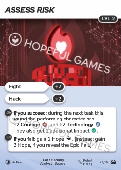 Assess Risk — printed card scan (Level 2)