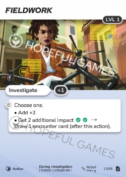 Fieldwork — printed card scan (Level 1)