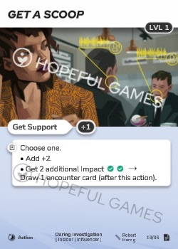 Get a Scoop — printed card scan (Level 1)
