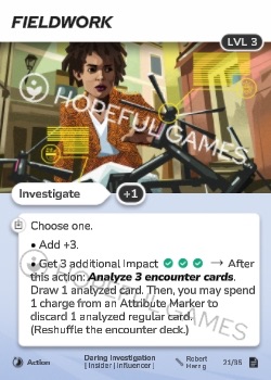 Fieldwork — printed card scan (Level 3)