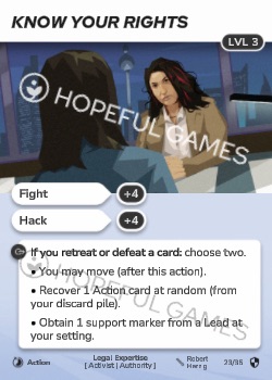 Know Your Rights — printed card scan (Level 3)
