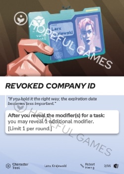 Confiscated Goods — printed card scan