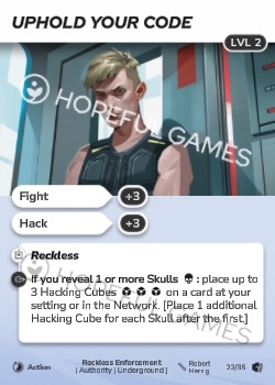Uphold Your Code — printed card scan (Level 2)