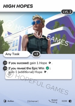High Hopes — printed card scan (Level 2)