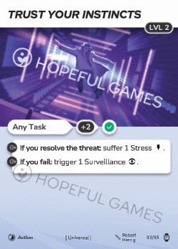 Trust Your Instincts — printed card scan (Level 2)