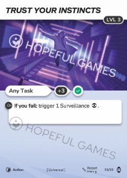 Trust Your Instincts — printed card scan (Level 3)