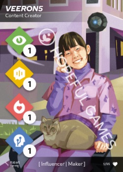 Veeron5 — printed card scan (Front)