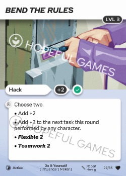 Bend the Rules — printed card scan (Level 3)